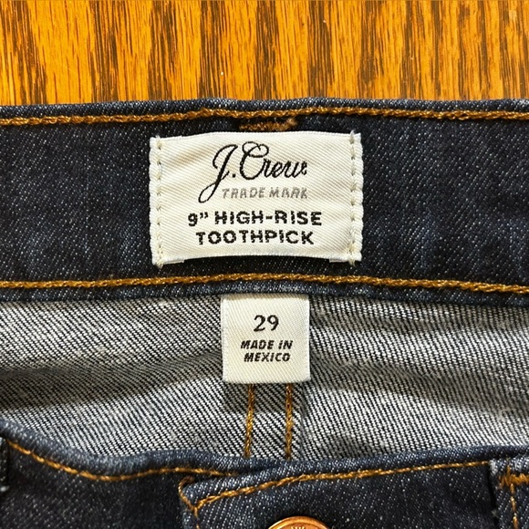 J. Crew Women's Midnight Blue Skinny Jeans - Picture 3 of 11